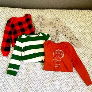 Seasonal / Holiday themed onesie bundle